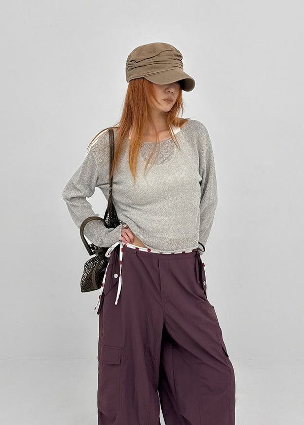[MADE] Kuru Summer Slub Boat-Neck Knit