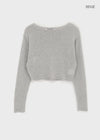 [MADE] Kuru Summer Slub Boat-Neck Knit