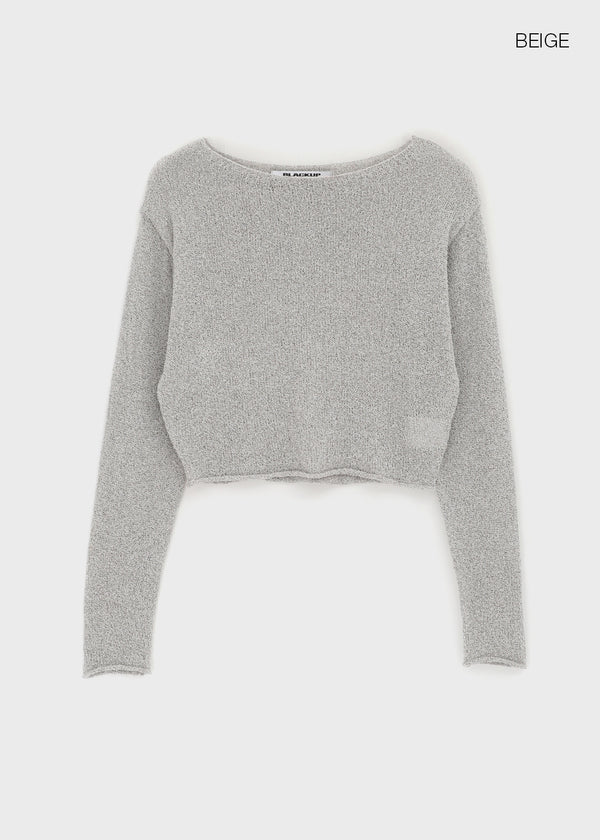 [MADE] Kuru Summer Slub Boat-Neck Knit
