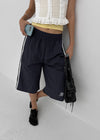 Disick Track Nylon Bermuda Shorts
