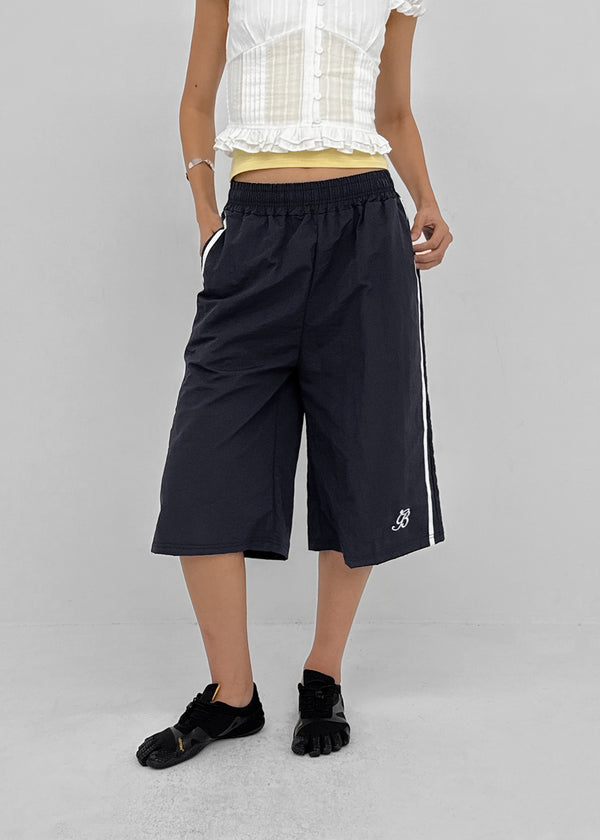 Disick Track Nylon Bermuda Shorts