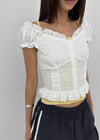 [MADE] Heriki Two-Way Frill Blouse