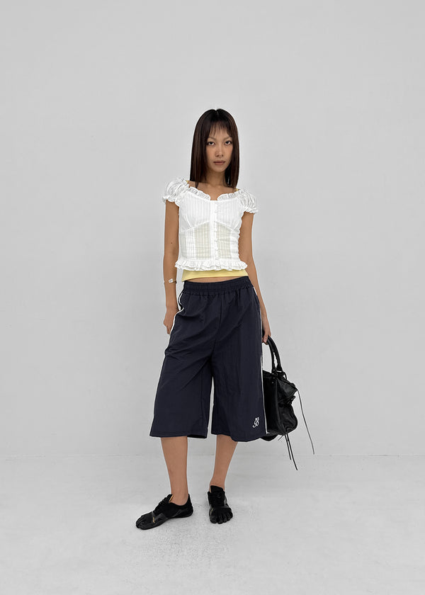 [MADE] Heriki Two-Way Frill Blouse