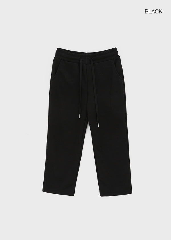 Summer Pocket Capri Elastic Waist Pants