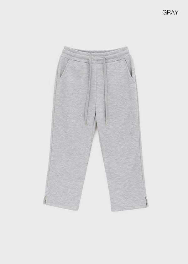 Summer Pocket Capri Elastic Waist Pants