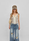 Shoekring Lace Sleeveless
