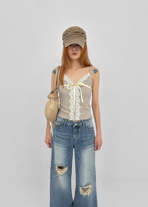 Shoekring Lace Sleeveless