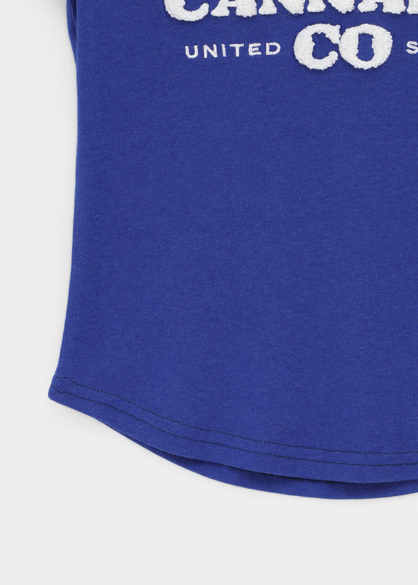 Boine Color Block Lettering Short-sleeve Tee