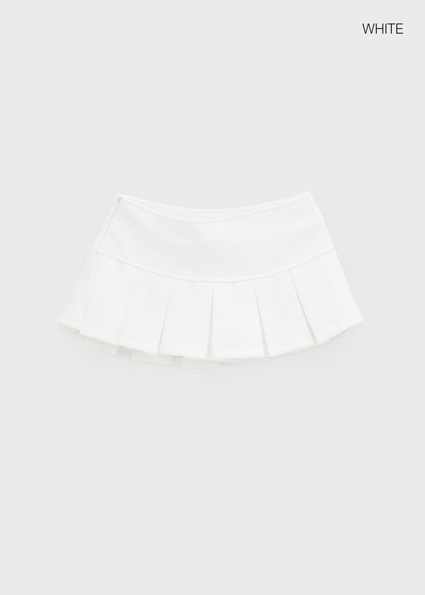 Lunat Pleated Mini Skirt Pants