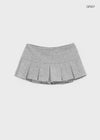 Lunat Pleated Mini Skirt Pants