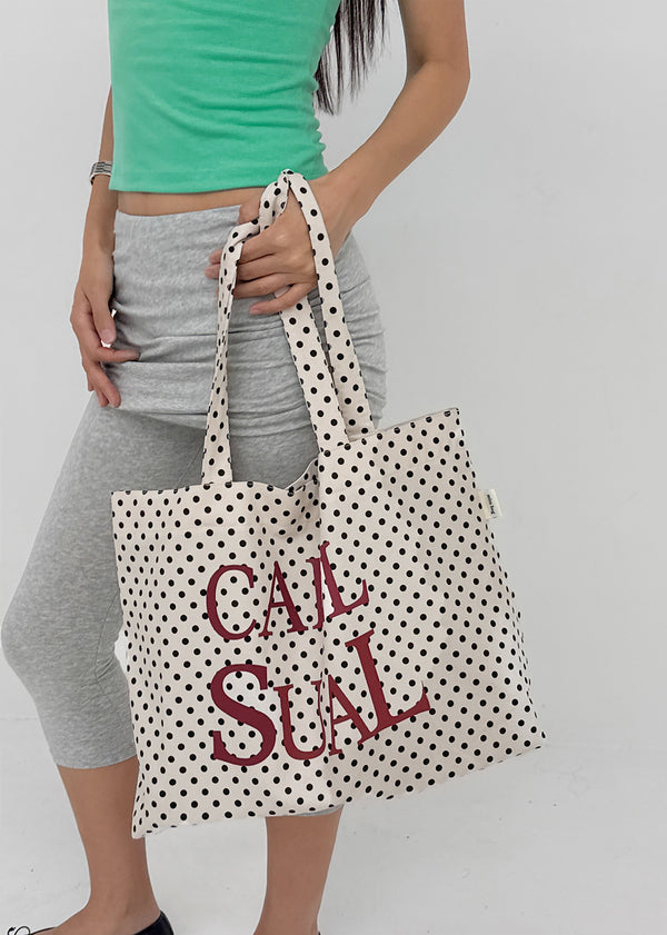 Lembo Lettering Dot Eco Bag