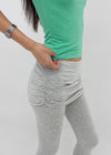 Marshall Shirred Capri Leggings