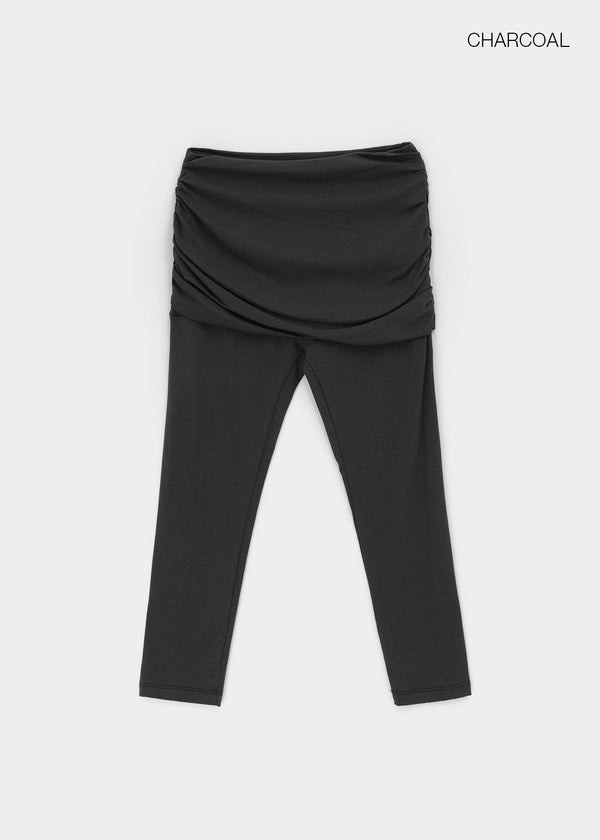 Marshall Shirred Capri Leggings
