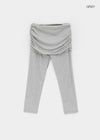 Marshall Shirred Capri Leggings