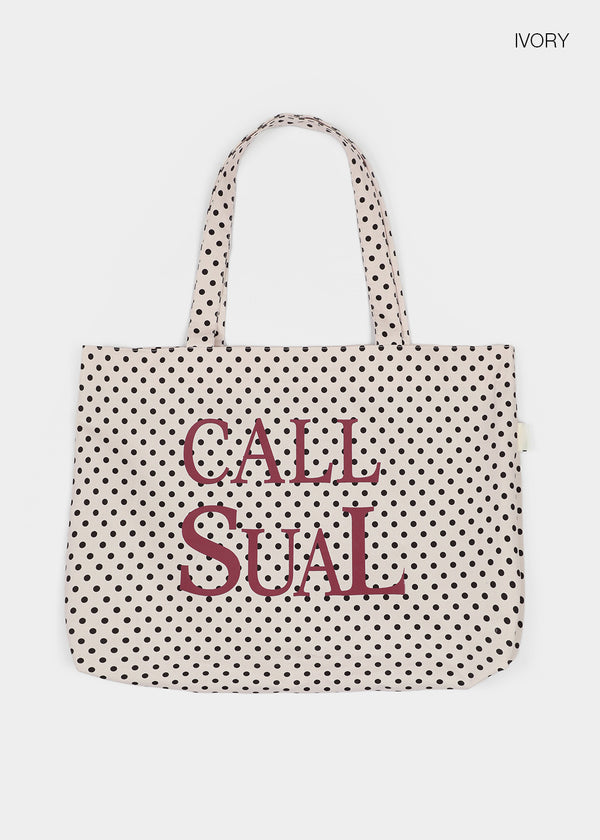Lembo Lettering Dot Eco Bag