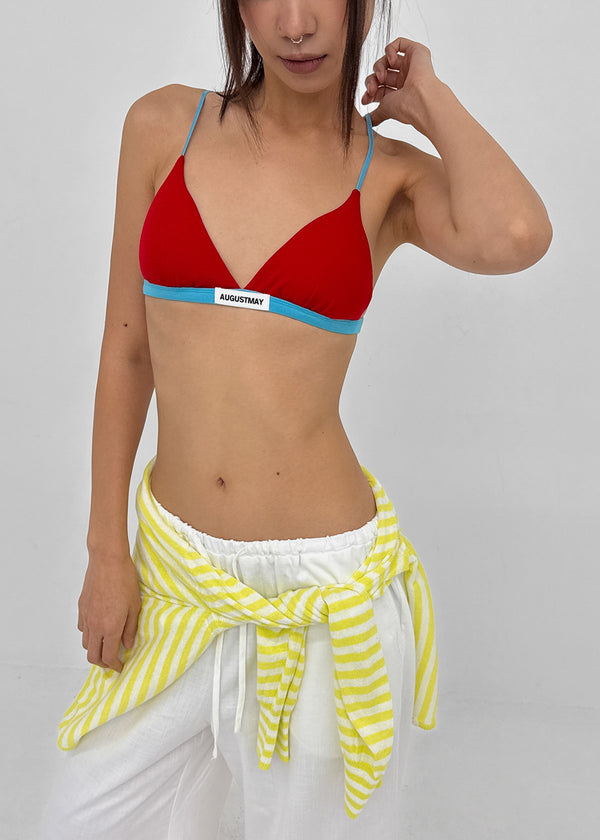 Keisha Color-block Bra Top