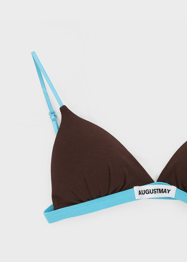 Keisha Color-block Bra Top