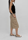 Laton Bermuda Cotton Cargo Pants