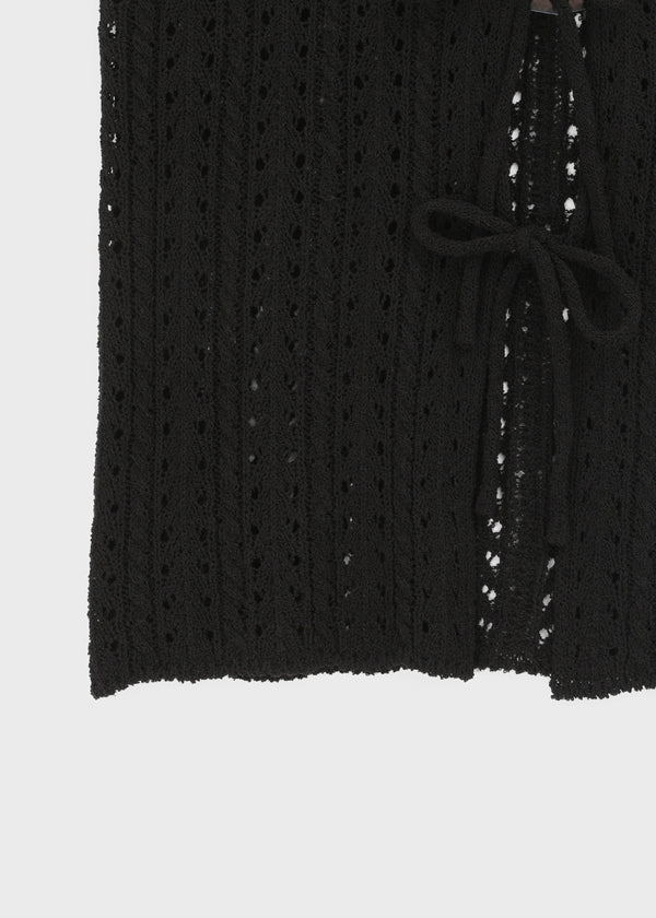 [MADE] Floje Punching Knit Sleeveless Top