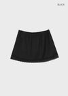 [MADE] Roheller Lace Satin Mini Skirt (Set Available)