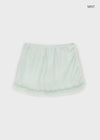 [MADE] Roheller Lace Satin Mini Skirt (Set Available)