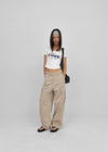 Senso Lettering Square Short Sleeve T-shirt