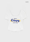 Senso Lettering Square Short Sleeve T-shirt