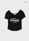 Senso Lettering Square Short Sleeve T-shirt