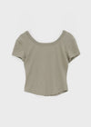 Senso Lettering Square Short Sleeve T-shirt