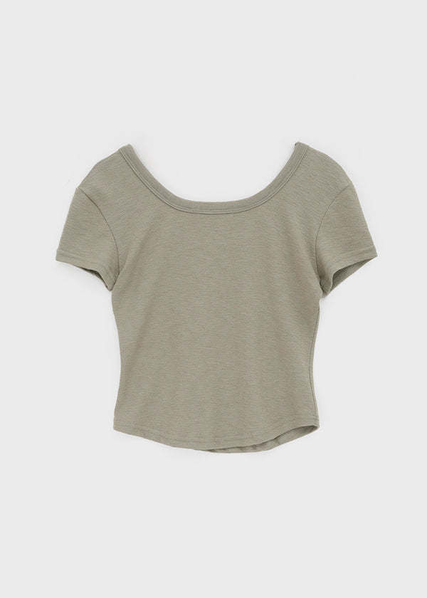 Senso Lettering Square Short Sleeve T-shirt