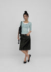 [MADE] Bitum Summer Denim Midi Skirt