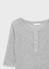 Morety Summer Henley Neck Sleeveless Tee