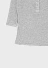 Morety Summer Henley Neck Sleeveless Tee