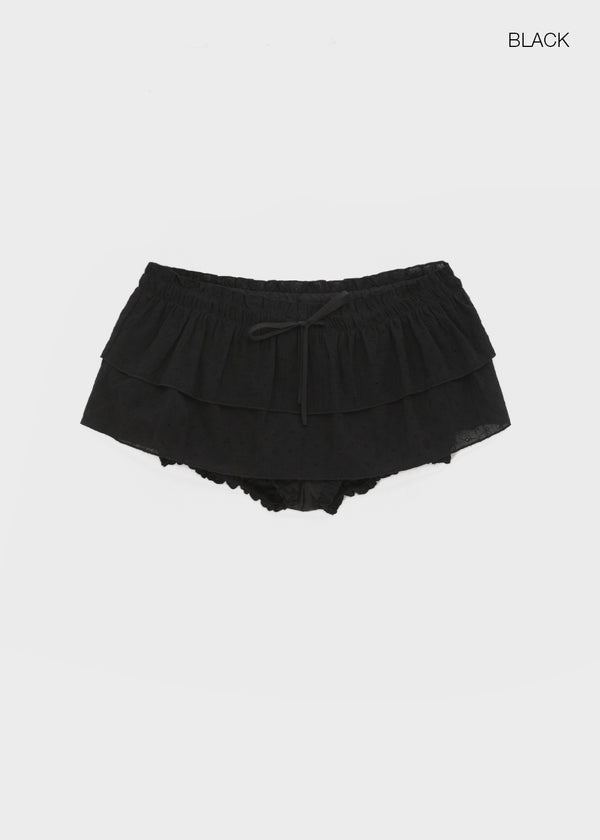 [MADE] Shukom Tiered Mini Skirt