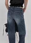 Zect Low-waist Straight Denim Pants