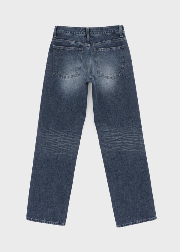 Zect Low-waist Straight Denim Pants
