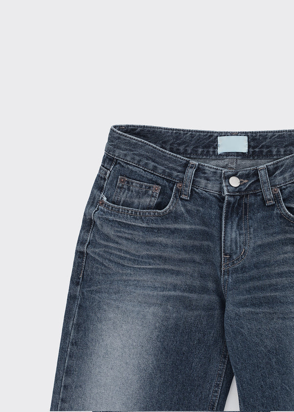 Zect Low-waist Straight Denim Pants