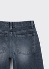 Zect Low-waist Straight Denim Pants