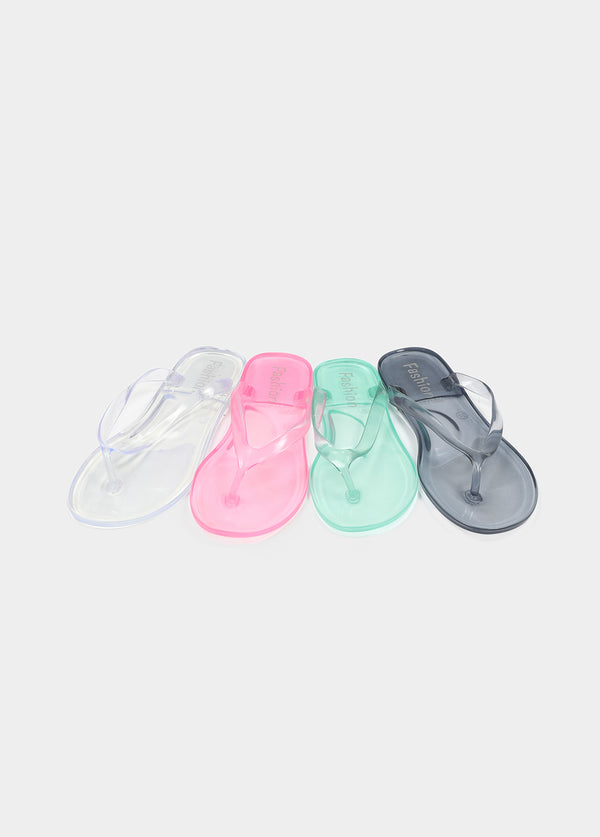 Milkree Jelly Color Flip-flops