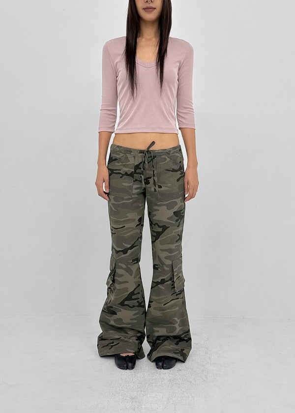 Compelli V-neck 3/4 Sleeves