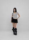 [MADE] Shukom Tiered Mini Skirt