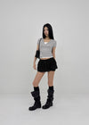 [MADE] Pompo Cooling Lace Wrap Short Sleeve Tee (Set Available)