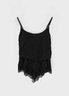 Shelver Lace Frill Sleeveless Blouse