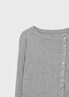 Tianjin Ribbed Asymmetrical Summer Cardigan