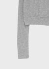 Tianjin Ribbed Asymmetrical Summer Cardigan
