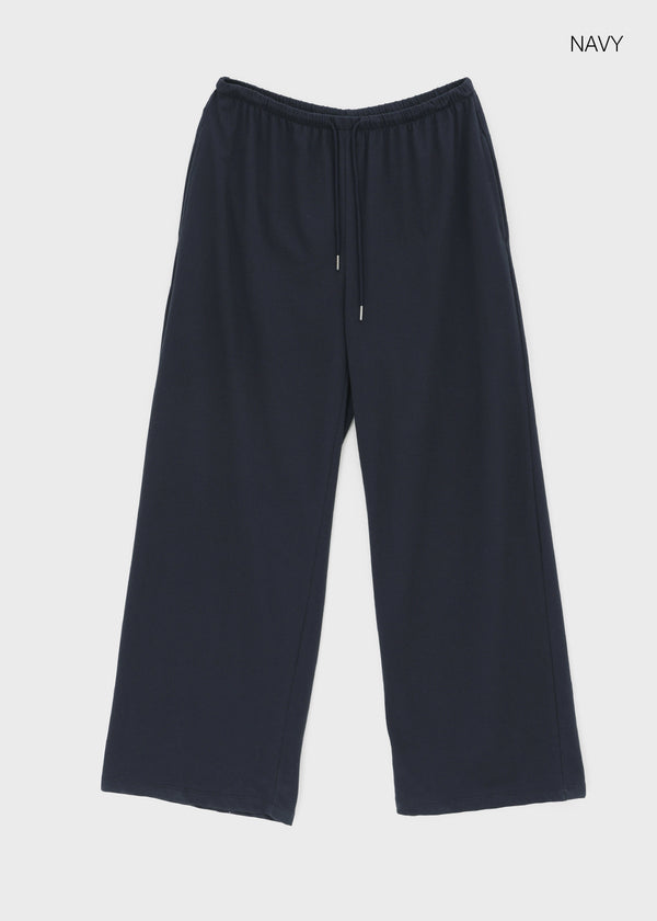 [MADE] Pompo Cooling Wide Elastic Waist Pants (Set Available)