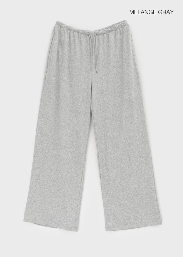 [MADE] Pompo Cooling Wide Elastic Waist Pants (Set Available)