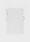 [MADE] Quroti V-Neck Sleeveless Top (Built-in Cap)