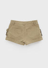 Digma Buckle Roll-up Shorts