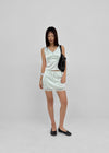 [MADE] Roheller Lace Satin Mini Skirt (Set Available)
